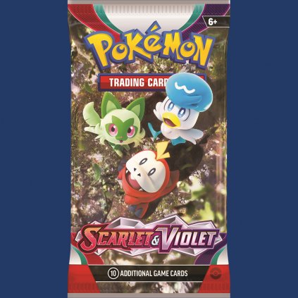 Pokemon TCG Scarlet Violet Booster Wrap Paldea First Partner Pokemon