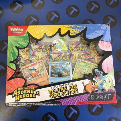 Ascended Heroes - First Partner Deluxe Pin Collection