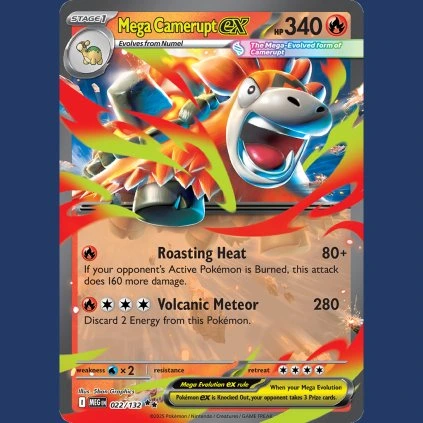Mega Camerupt EX MEG 022 99 (3)