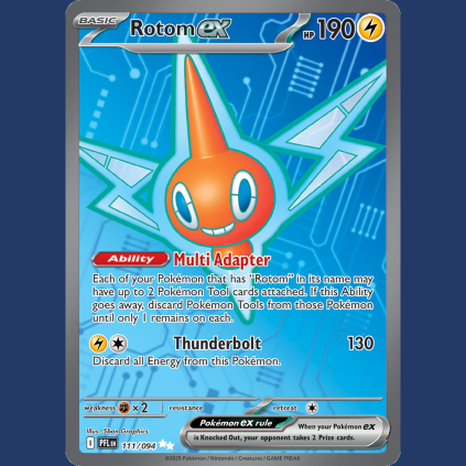 Rotom EX PFL 111 99 (4) Pokémon EX