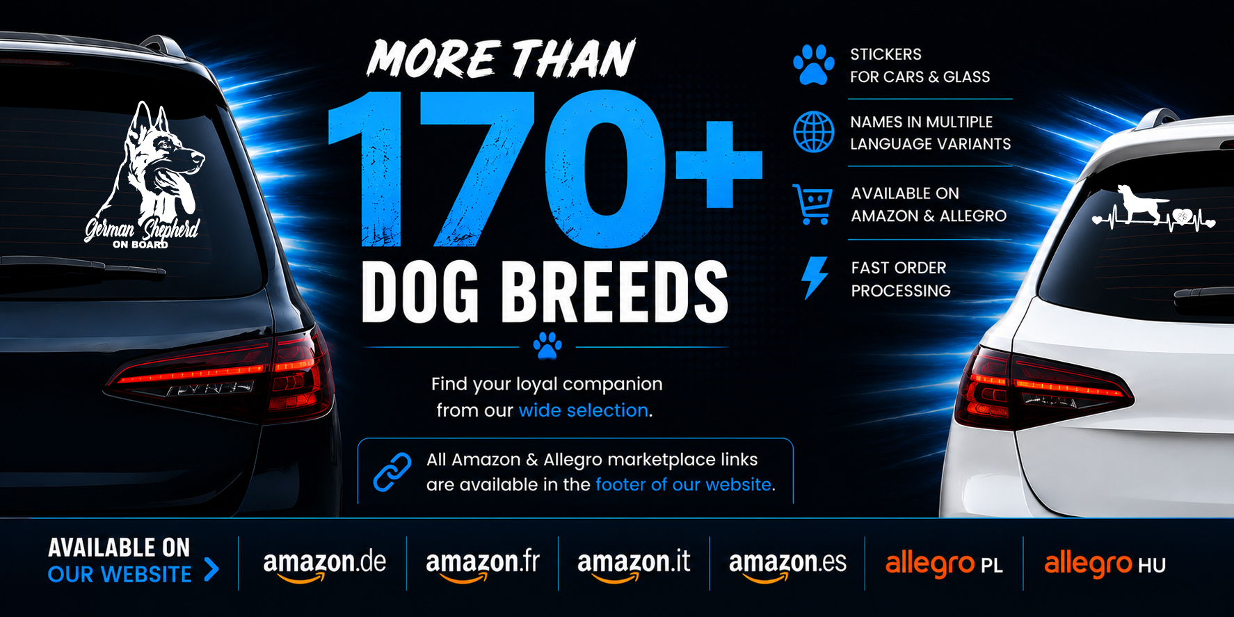 170 dog breeds