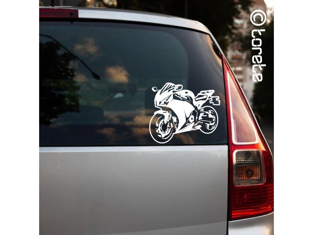 Motorka sportovní nálepka - Motorrad Sporttourer aufkleber - Motorbike Sport sticker