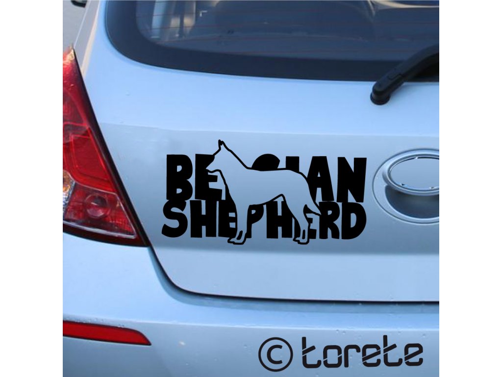 Belgian Shepherd malinois sticker