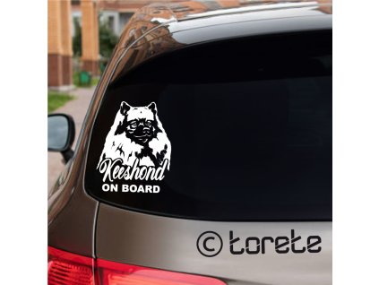 Keeshond sticker