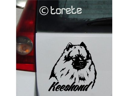 Keeshond sticker