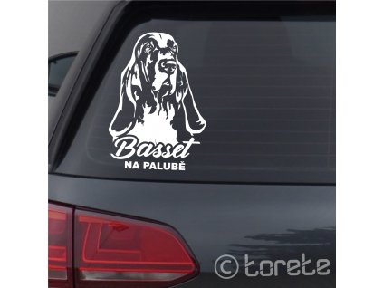Basset nálepka