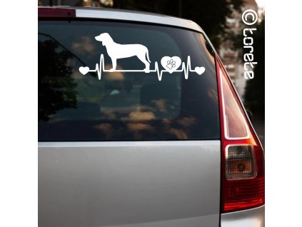 Bavarian Mountain Scent Hound stickers - bavorsky farbiar lepka - Bavorský barvář nálepka-Bayerischer Gebirgsschweißhund Aufkleber