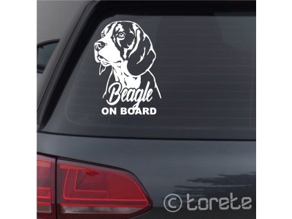 Beagle sticker