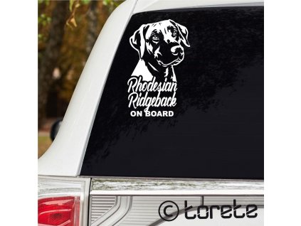 Rhodesian Ridgeback sticker