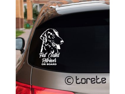 Flat Coated Retriever sticker
