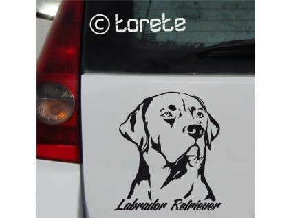 Labrador retriever sticker aufkleber