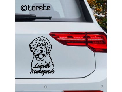 Lagotto Romagnolo aufkleber sticker nalepka