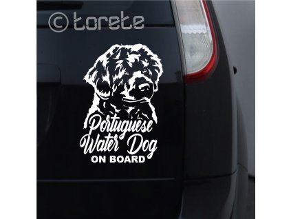 Portuguese Water Dog sticker