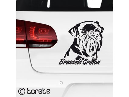 Brussels Griffon sticker