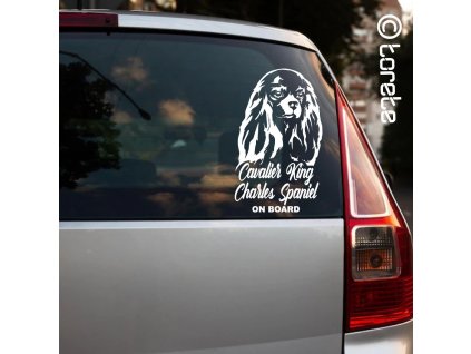 Cavalier King Charles Spaniel sticker