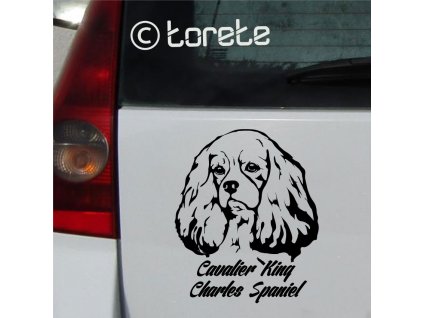 Cavalier King Charles Spaniel aufkleber sticker
