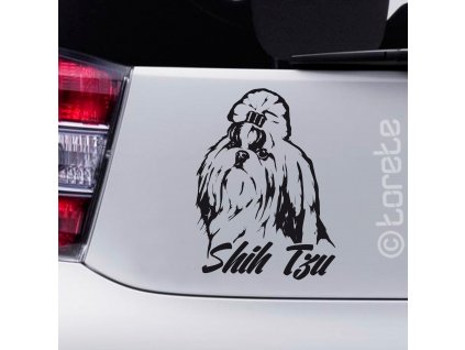 Shih tzu nálepka - Shih Tzu Aufkleber sticker
