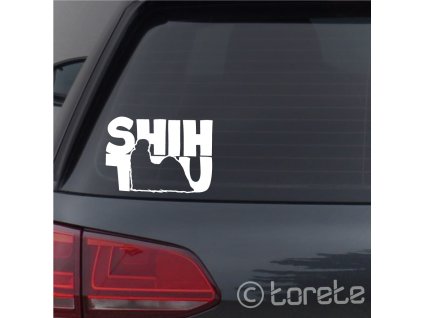 Shih tzu nálepka - Shih Tzu Aufkleber sticker