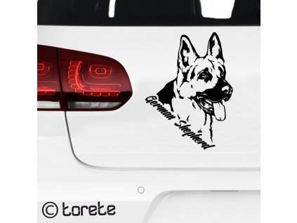 German Shepherd sticker