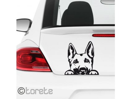 German Shepherd sticker - Německý ovčák  nálepka - Deutscher Schäferhund Aufkleber