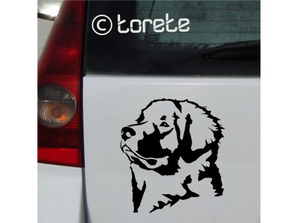 Slovenský čuvač nálepka-Slowakischer Tschuvatsch Aufkleber slovak cuvac sticker
