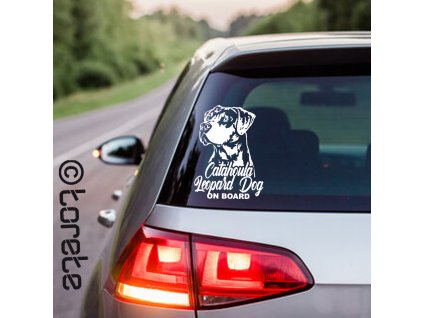 Catahoula Leopard Dog sticker