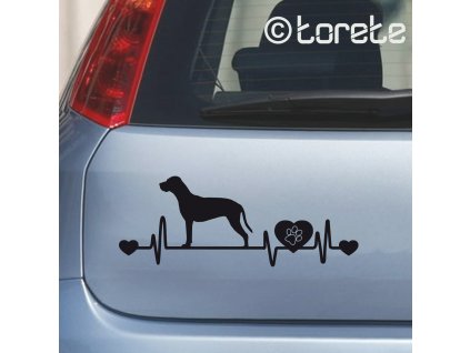 Catahoula nálepka-Catahoula Aufkleber sticker