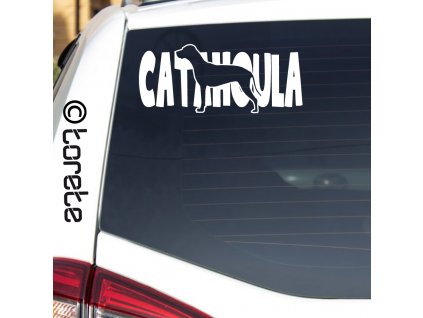Catahoula nálepka-Catahoula Aufkleber sticker