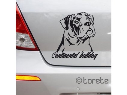 Continental Bulldog  sticker aufkleber
