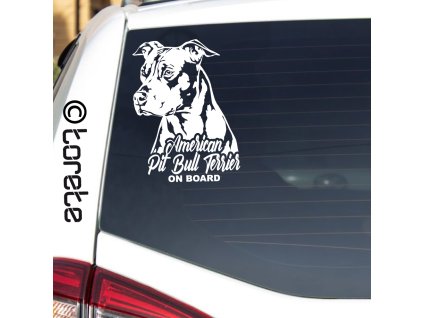 American Pit bull Terrier sticker