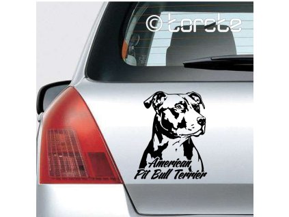 American Pit Bull Terrier sticker aufkleber nalepka autocollant de voiture