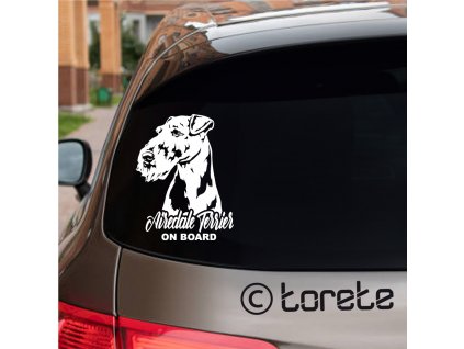 Airedale Terrier sticker