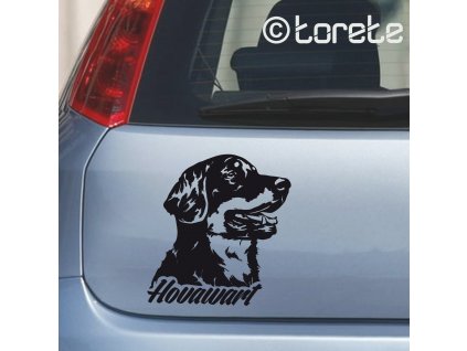 Hovawart nalepka sticker aufleber