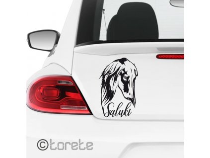 saluki nalepka sticker aufkleber