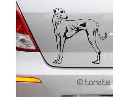 Sloughi nálepka sticker aufkleber  naklejka na samochód    autómatrica  autocollant de voiture