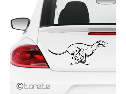 Chrt nalepka - Sighthound sticker - Windhund aufkleber