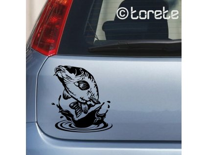 kapr nalepka - Carp sticker - Karpfen aufkleber