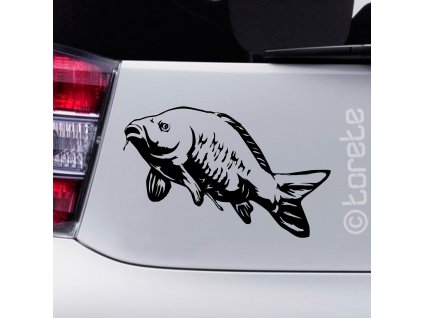 kapr nalepka - Carp sticker - Karpfen aufkleber