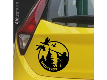 lovec kachen nalepka - Entenjagd aufkleber - duck hunter sticker