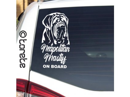 Neapolitan Mastiff sticker