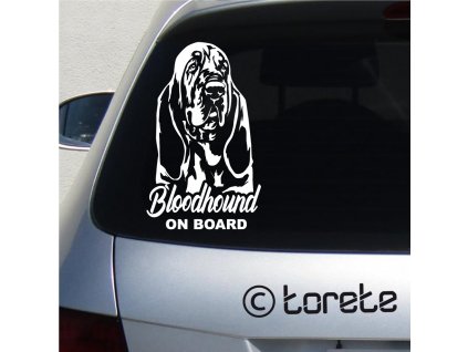 Bloodhound stickers