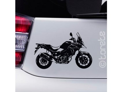 motorka suzuki v strom 650 nalepka sticker aufkleber