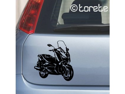 skutr yamaha 125 x max nalepka sticker aufkleber