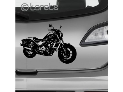 honda rebel 500 nalepka sticker aufkleber