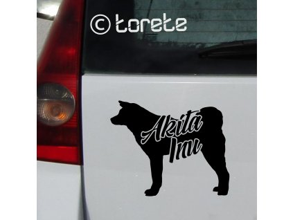 Akita Inu nálepka-Akita Inu Aufkleber - Akita Inu sticker