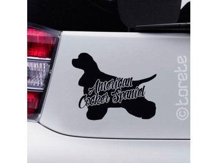 American Cocker Spaniel sticker