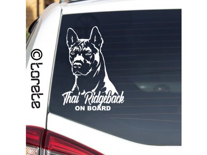 thai ridgeback sticker