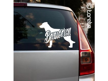 beauceron sticker aufkleber nalepka