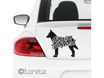 Belgian Shepherd malinois sticker aufkleber