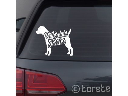 Patterdale Terrier sticker aufkleber